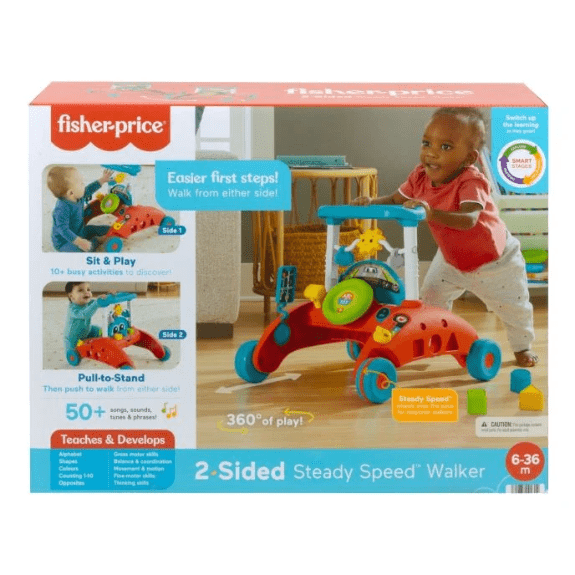 Fisher Price 2 Sided Steady Speed Walker