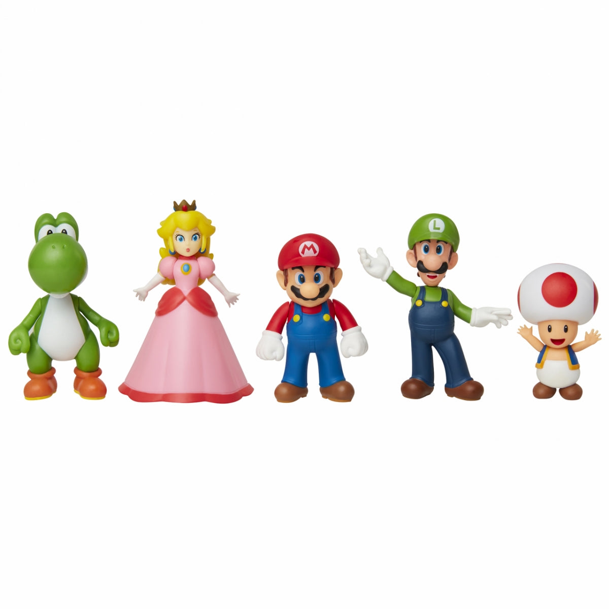 Super Mario Mario & Friends 2.5-Inch Figure 5-Pack