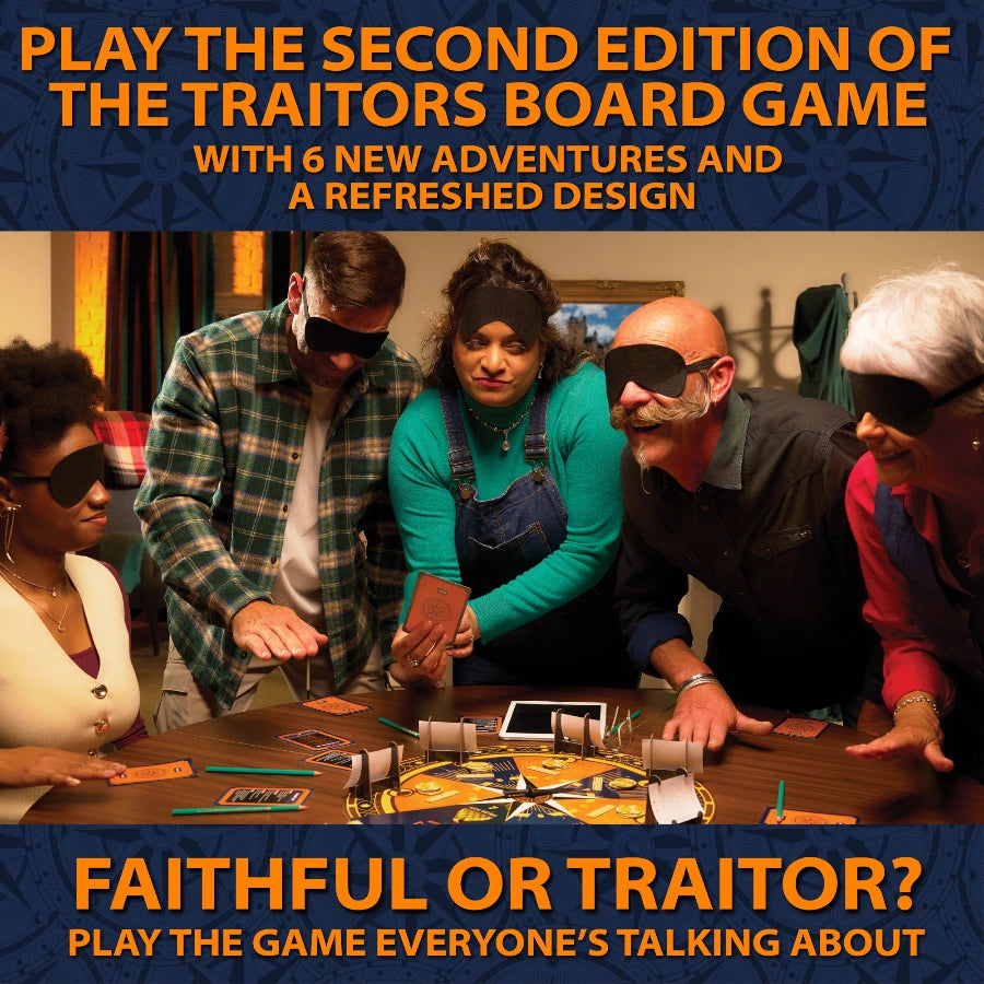 The Traitors Board Game Second Edition