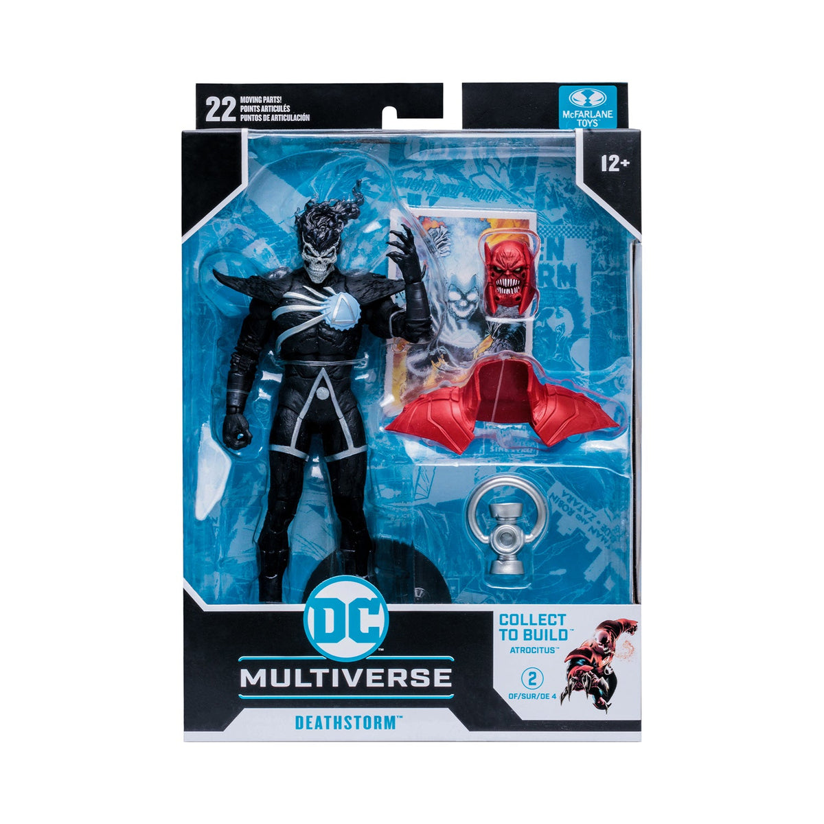McFarlane Toys DC Multiverse Blackest Night Deathstorm 7-Inch Action Figure