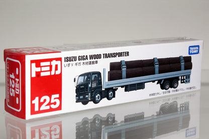 TOMICA No.125 Isuzu Giga Wood Transporter