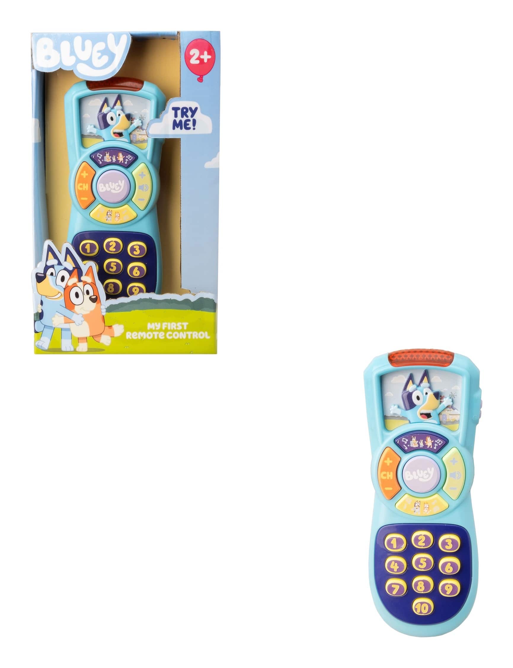 Bluey My First Remote Control Toy with Lights and Sounds