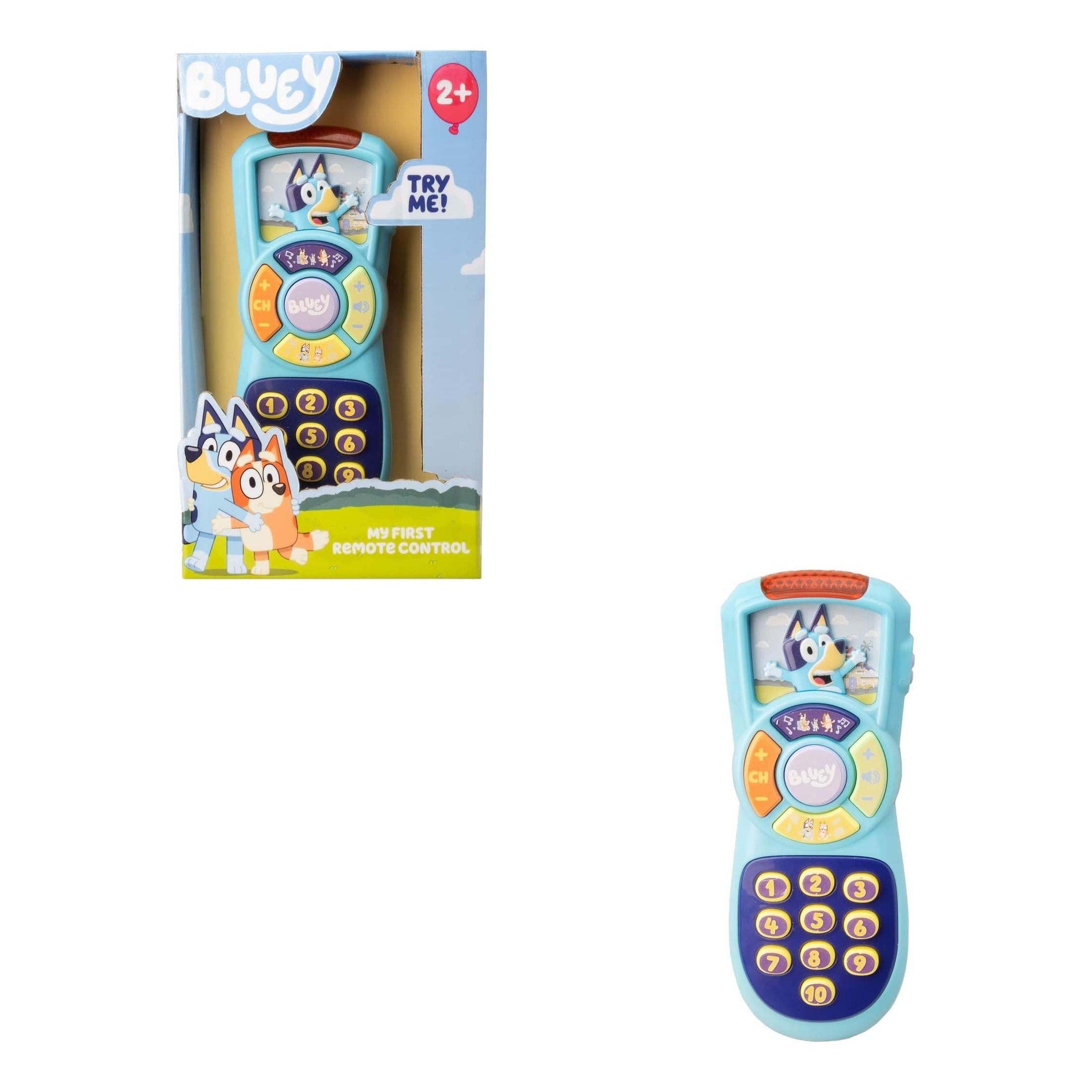 Bluey My First Remote Control Toy with Lights and Sounds