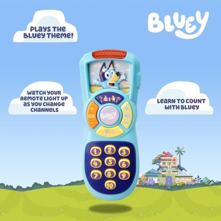 Bluey My First Remote Control Toy with Lights and Sounds