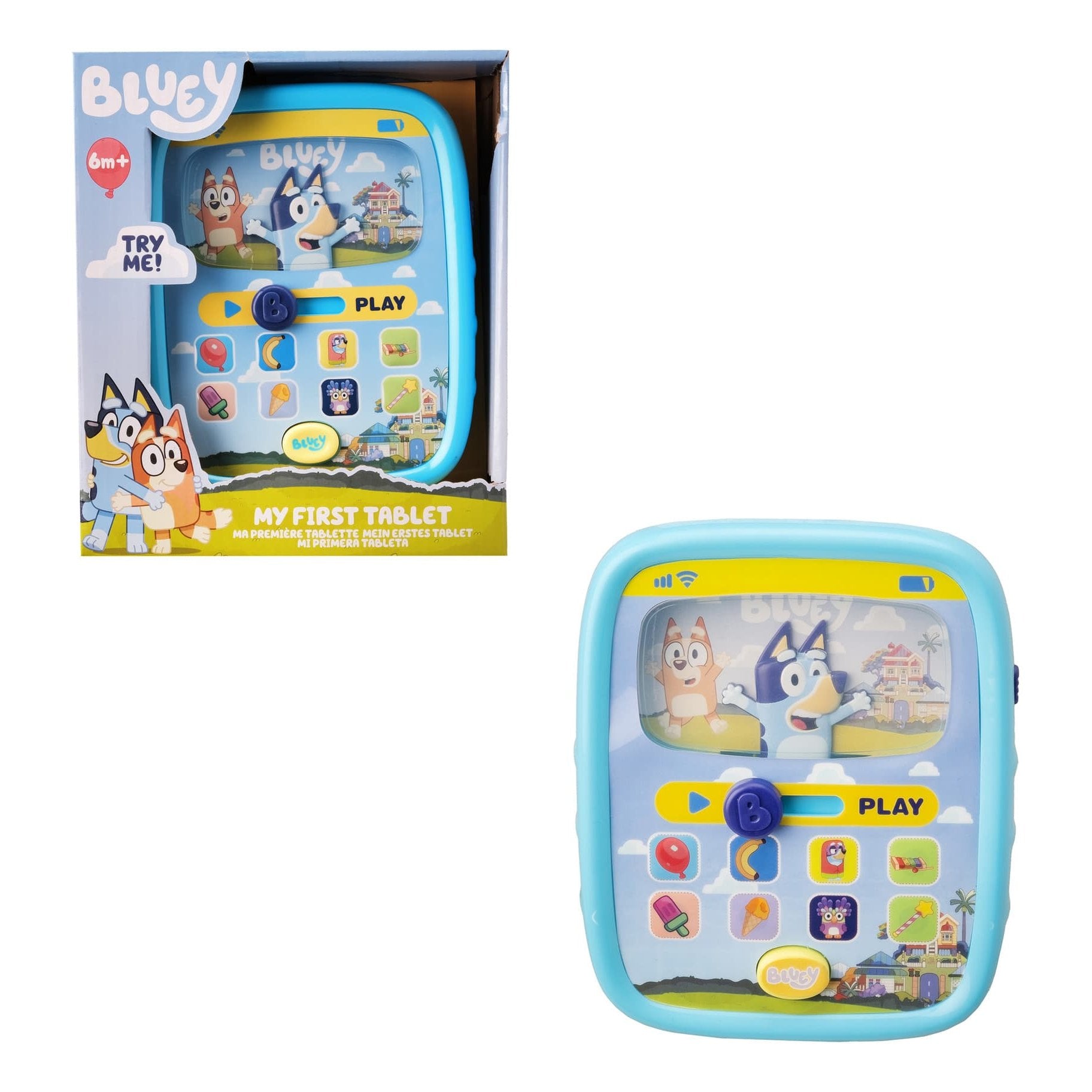 HTI Bluey My First Tablet Interactive Learning Toy