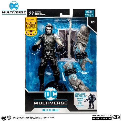 McFarlane Toys DC Multiverse Batman: Arkham City Ra's al Ghul Gold Label Black & White Action Figure