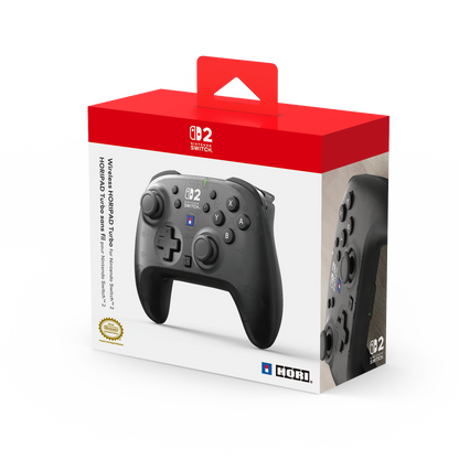 HORI Wireless HORIPAD Turbo Controller for Nintendo Switch 2 - Black