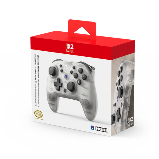 HORI Wireless HORIPAD Turbo Frost Controller for Nintendo Switch 2