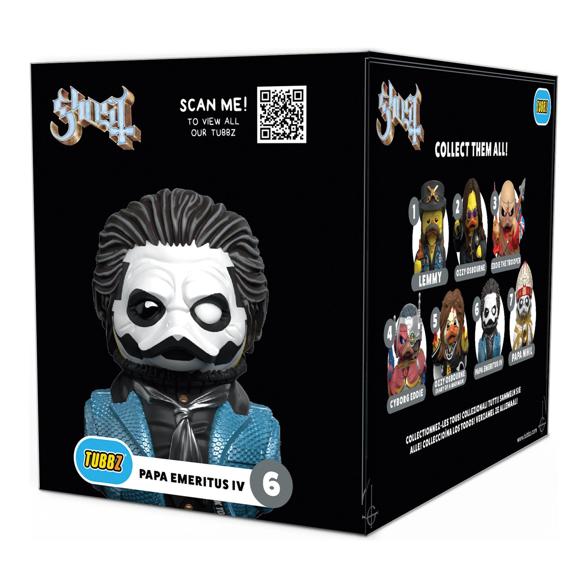 Ghost Papa Emeritus IV TUBBZ Boxed Edition Collectable Duck