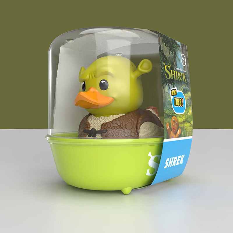 TUBBZ Shrek Mini Shrek Collectable Duck in Mini Bathtub