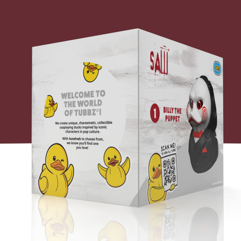 Numskull TUBBZ Saw Billy The Puppet Boxed Edition Collectible Figure