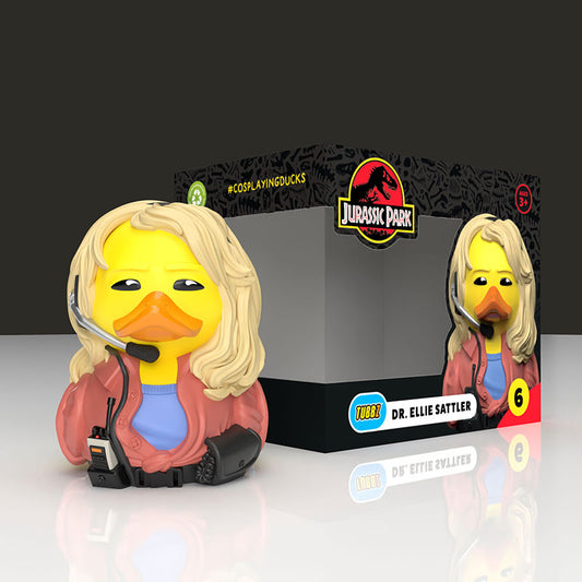TUBBZ Jurassic Park Dr Ellie Sattler Boxed Cosplaying Duck Collectible