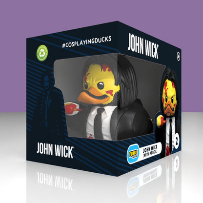 Numskull Designs John Wick with Pencil TUBBZ Boxed Edition