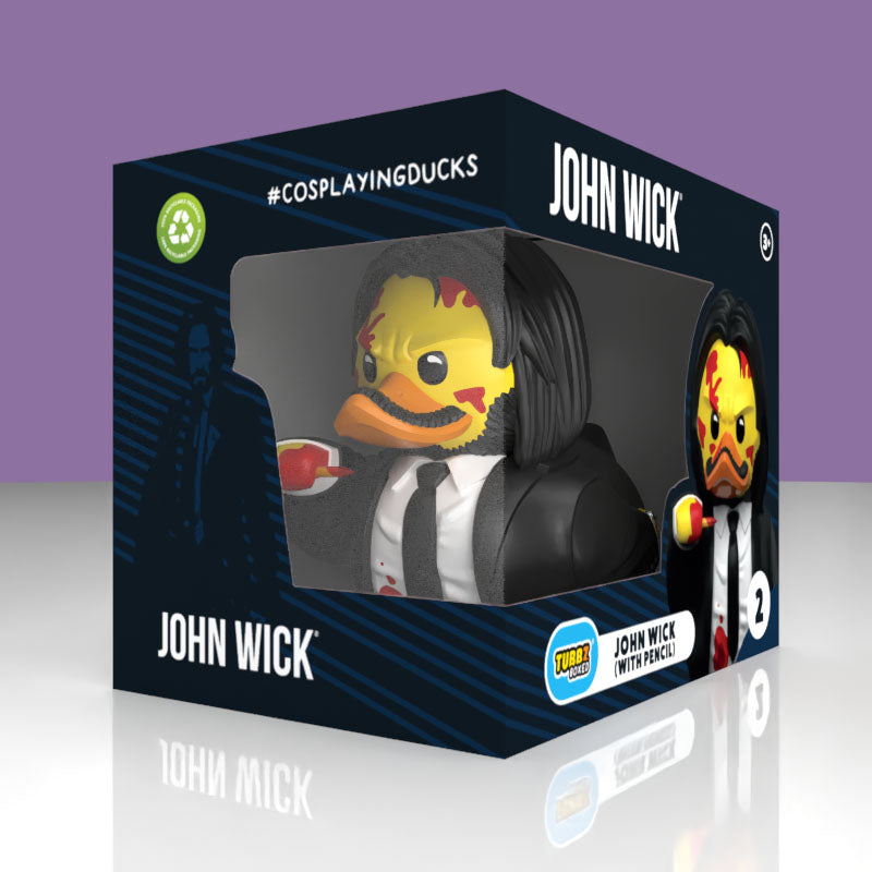 Numskull Designs John Wick with Pencil TUBBZ Boxed Edition