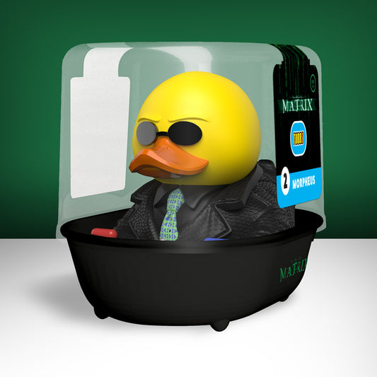 Numskull TUBBZ The Matrix Morpheus Boxed Edition Collectible Duck