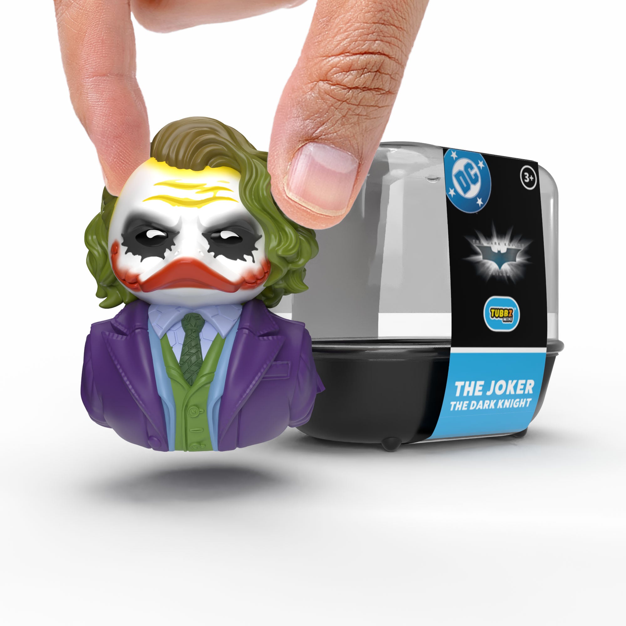 DC Comics The Dark Knight Joker Mini TUBBZ Collectible Duck by Numskull