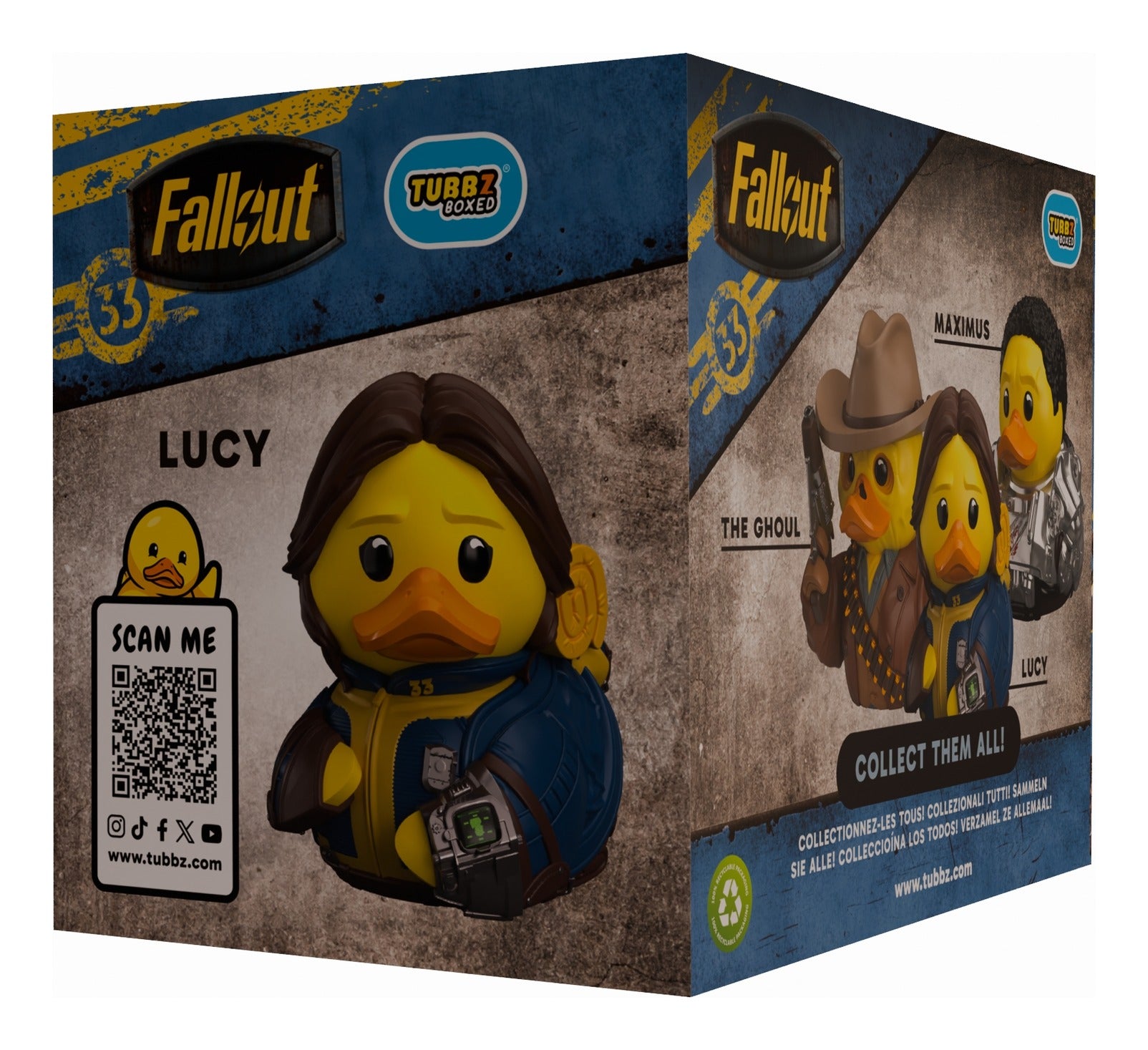 Fallout TV Lucy Maclean TUBBZ Boxed Edition Collectible Duck