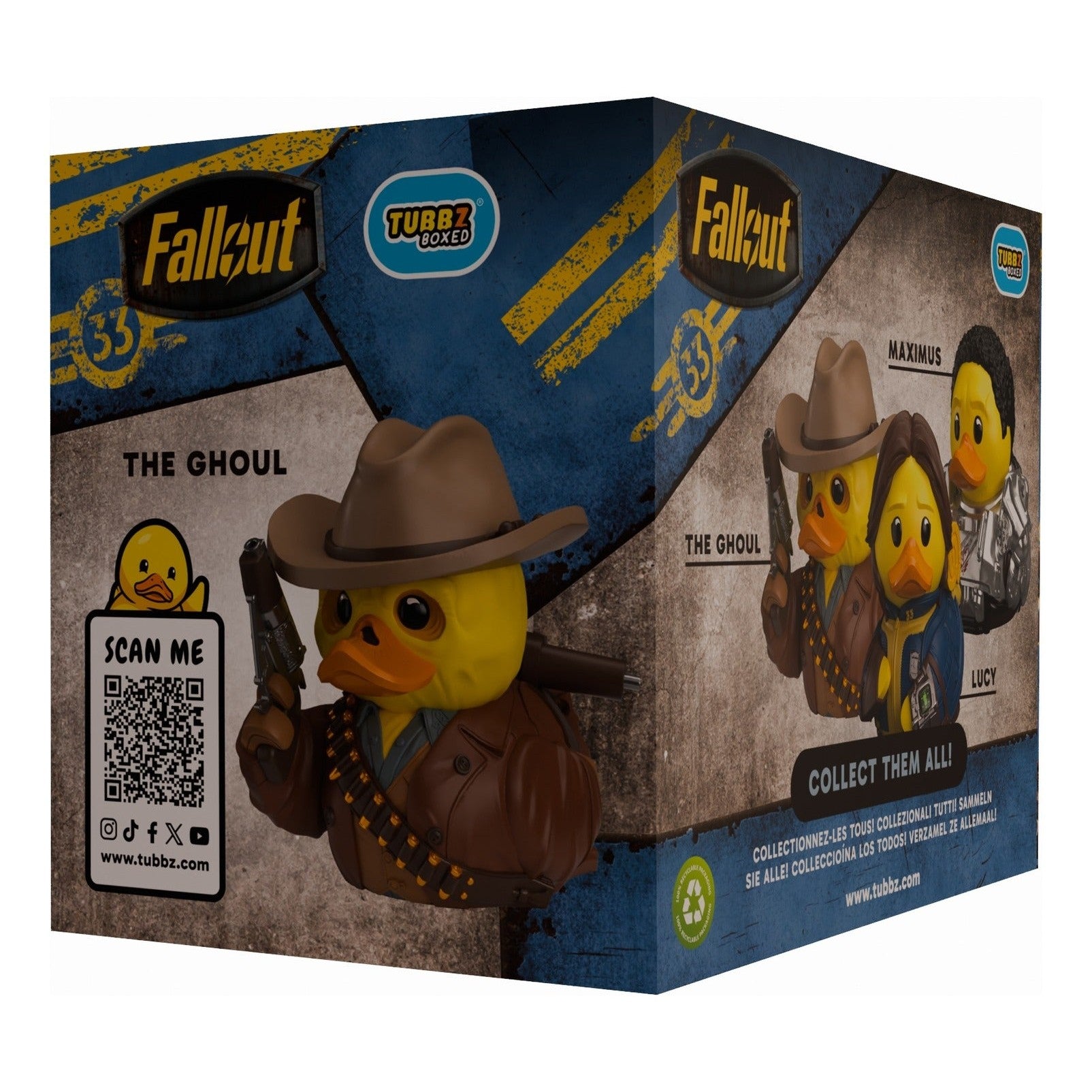 Fallout TV The Ghoul TUBBZ Boxed Collectible Duck