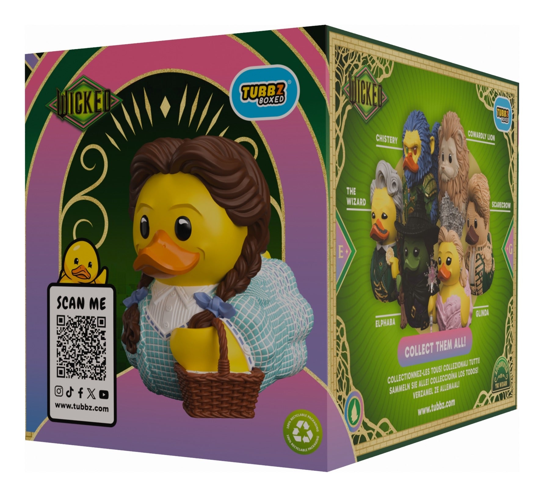 Wicked Dorothy Gale TUBBZ Boxed Edition Collectible Duck