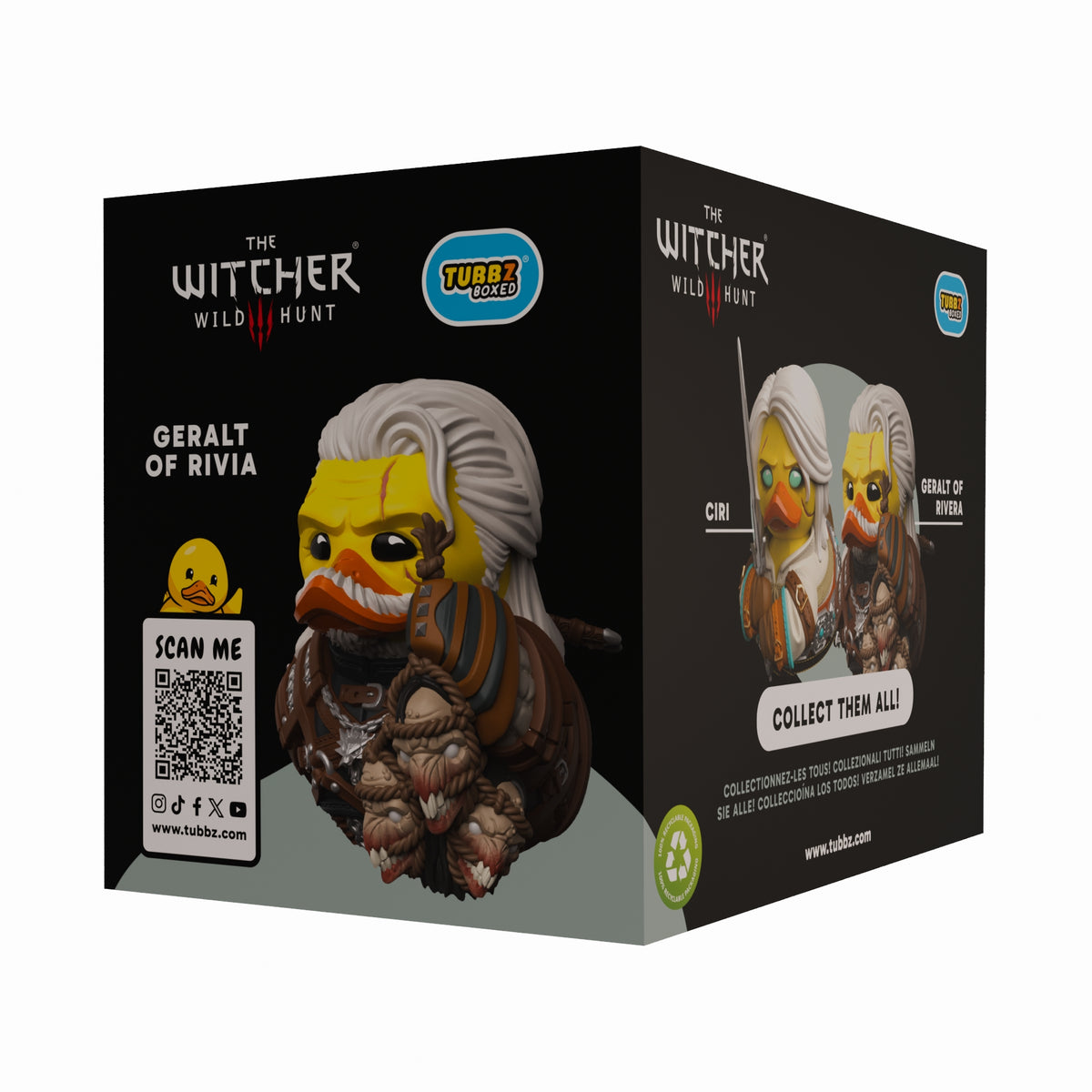 The Witcher TUBBZ Geralt of Rivia Boxed Edition