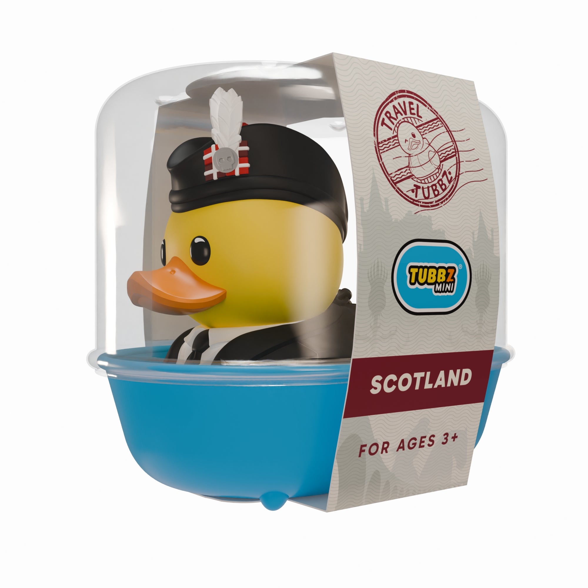 TUBBZ Travel Mini Scotland Collectable Duck