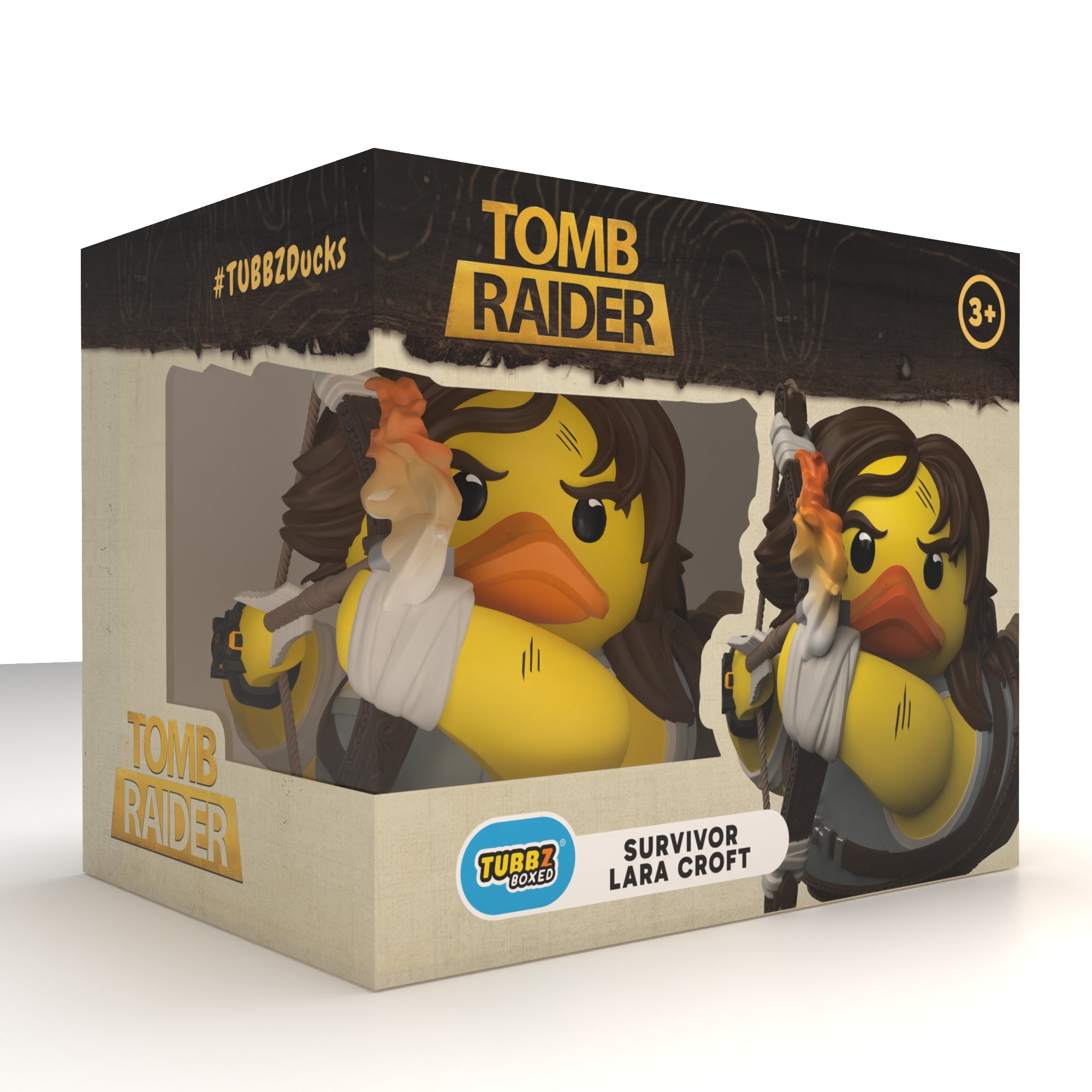 Tomb Raider TUBBZ Lara Croft Survivor Boxed Vinyl Figure