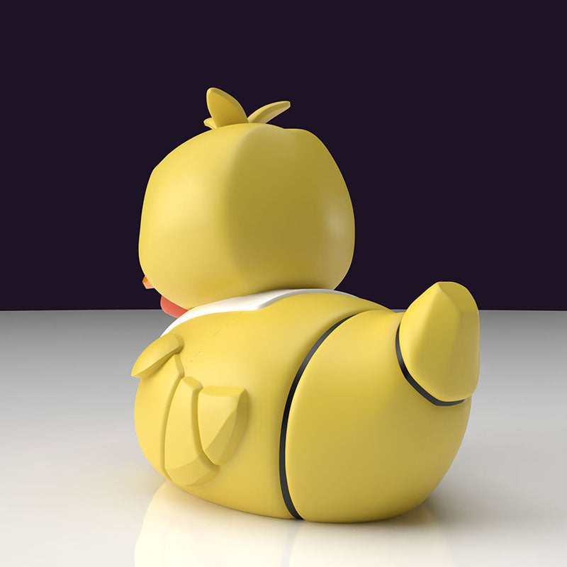 Rear view of the Chica TUBBZ collectible showing its wings and tail