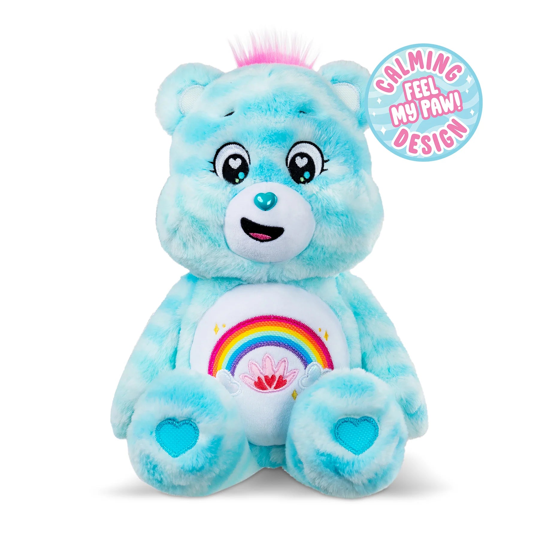 Care Bear 14 Inch Plush Sweet Serenity Bear offers soothing comfort with a calming design and eco-friendly materials.