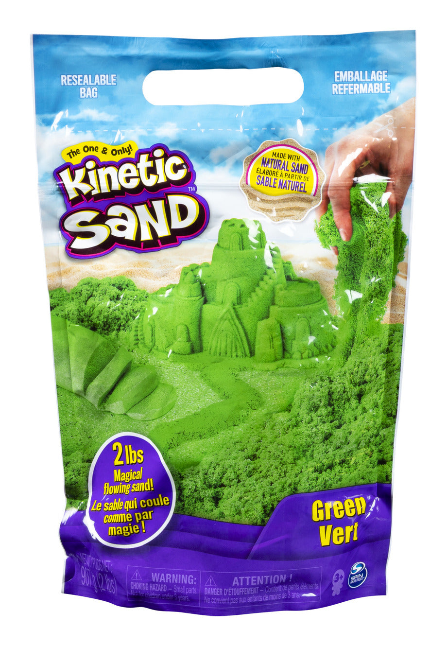 Kinetic Sand 2lb Colour Sand Bag – Assorted