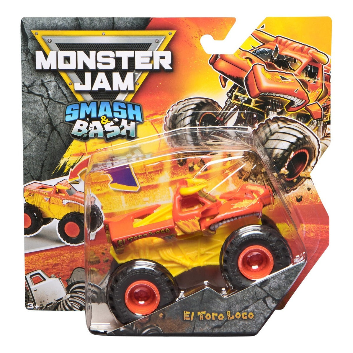 Monster Jam Smash & Bash 1:64 Die-Cast Monster Truck