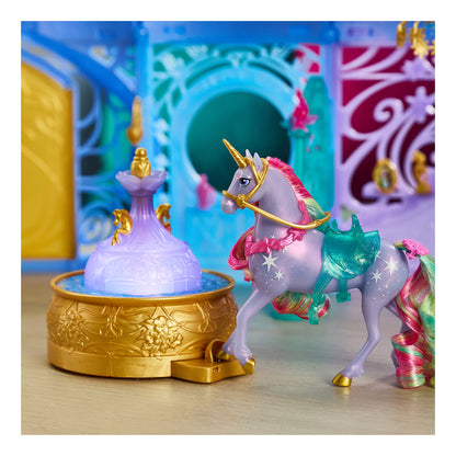 Spin Master Unicorn Academy Starglow Fountain & Stable Playset with Wildstar