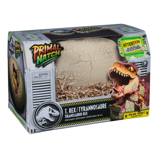 Jurassic World Primal Hatch Interactive Hatching T-Rex Dinosaur Egg