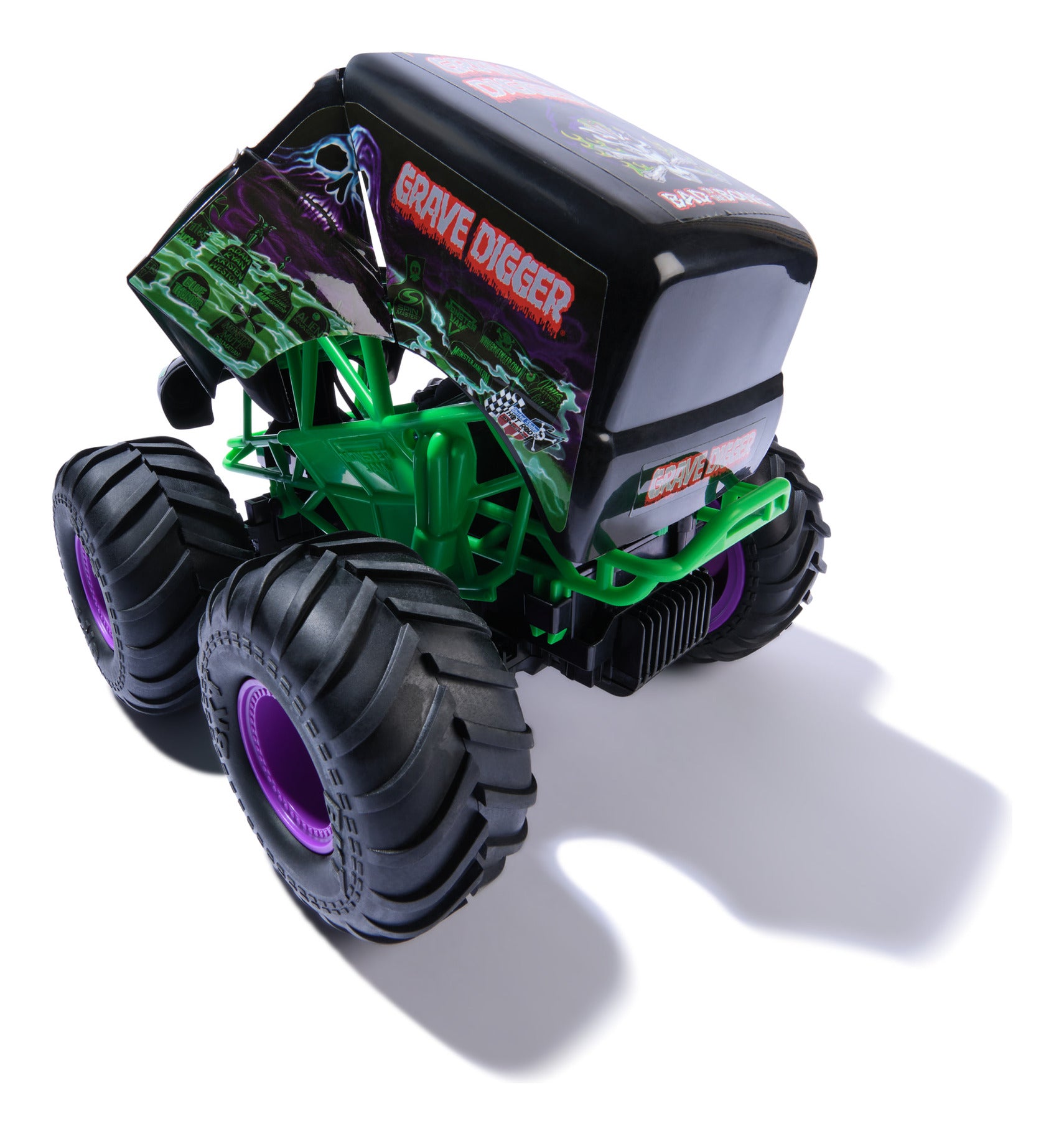 Monster Jam Smash & Bash Grave Digger 1:15 Remote Control Monster Truck
