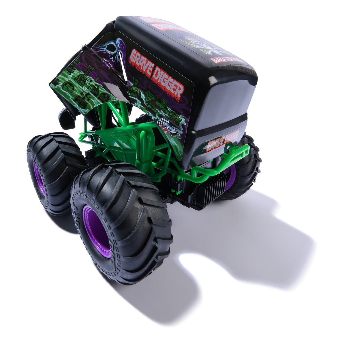 Monster Jam Smash & Bash Grave Digger 1:15 Remote Control Monster Truck