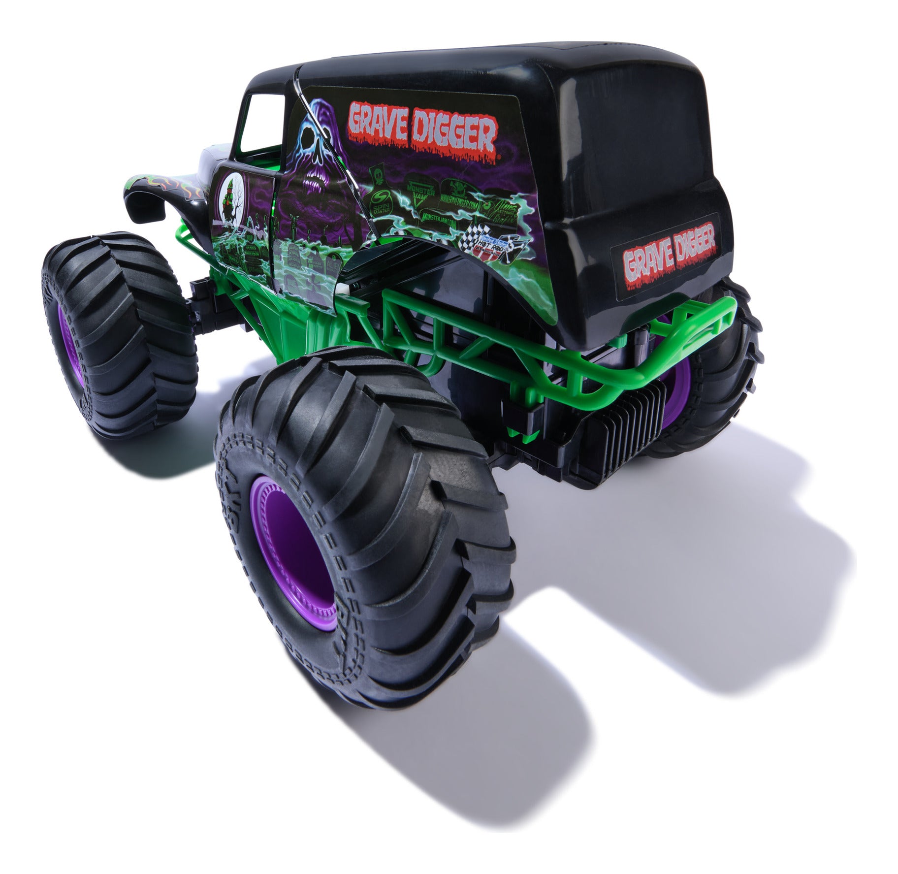 Monster Jam Smash & Bash Grave Digger 1:15 Remote Control Monster Truck