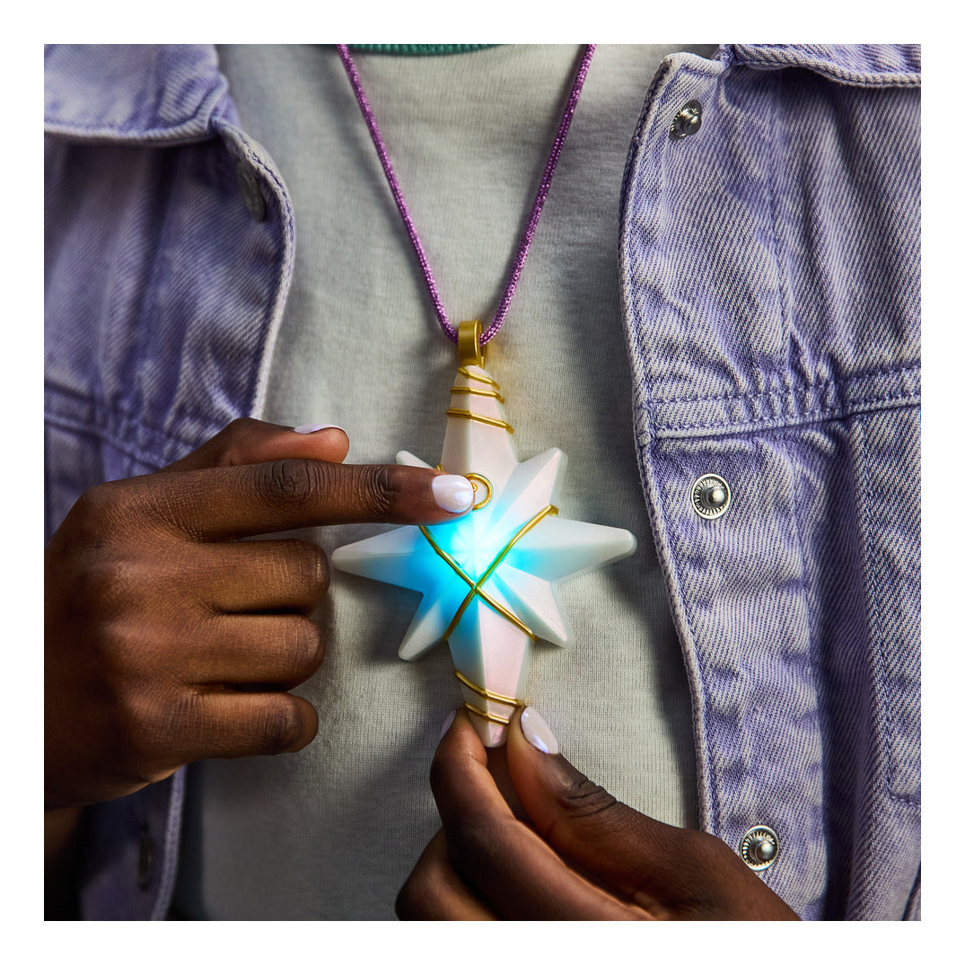 Unicorn Academy Sophia Light-Up Necklace and Glitter Ring Set