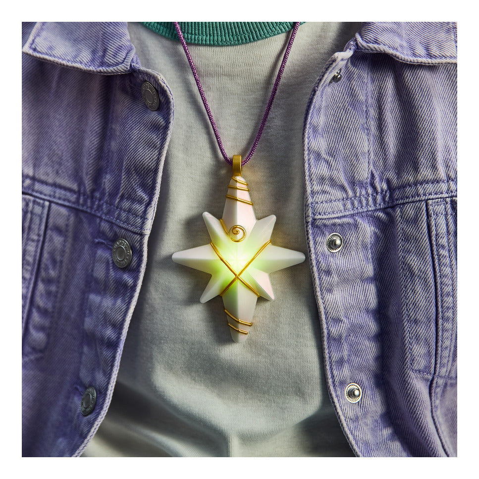 Unicorn Academy Sophia Light-Up Necklace and Glitter Ring Set