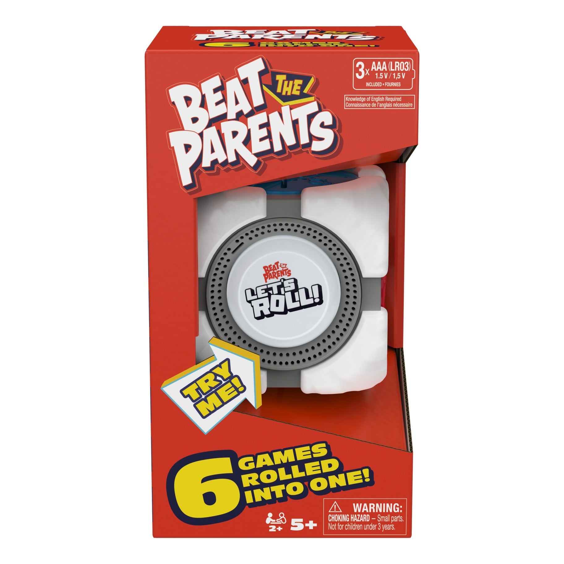 Spin Master Beat the Parents: Let’s Roll 6-in-1 Electronic Family Game