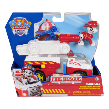 PAW Patrol Fire Rescue Marshall Fire Engine Vehicle with Figure