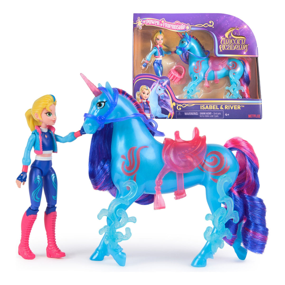 Unicorn Academy Isabel & River Doll and Unicorn Set