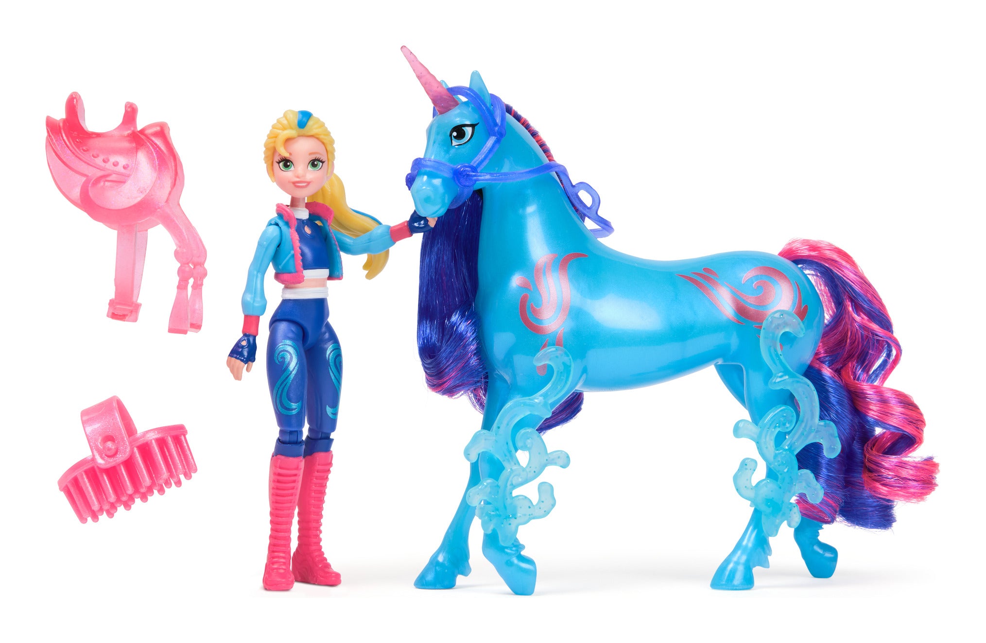 Unicorn Academy Isabel & River Doll and Unicorn Set