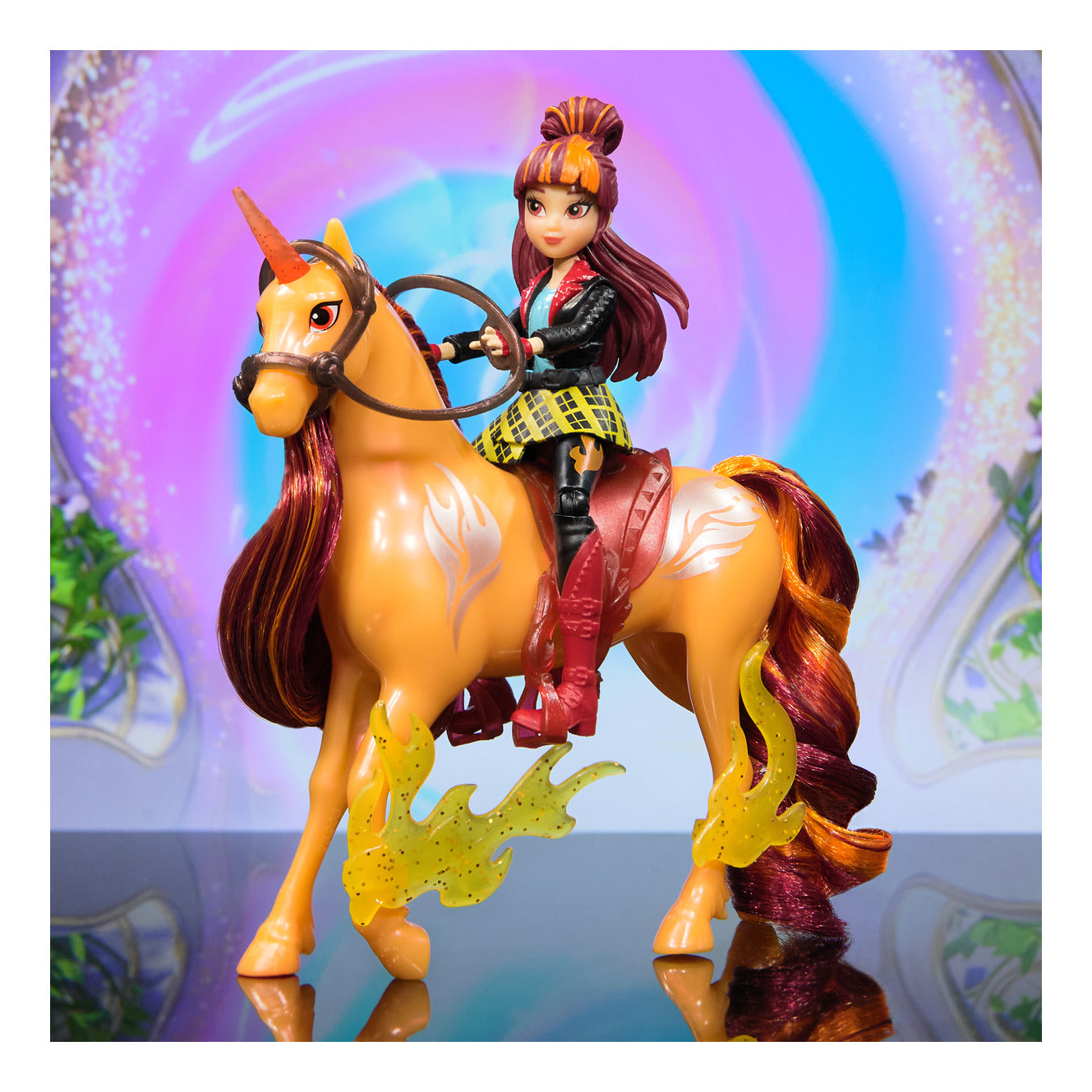 Unicorn Academy Valentina & Cinder Small Doll and Unicorn Set