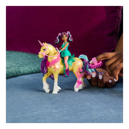 Unicorn Academy Ava & Leaf Small Doll and Unicorn Set