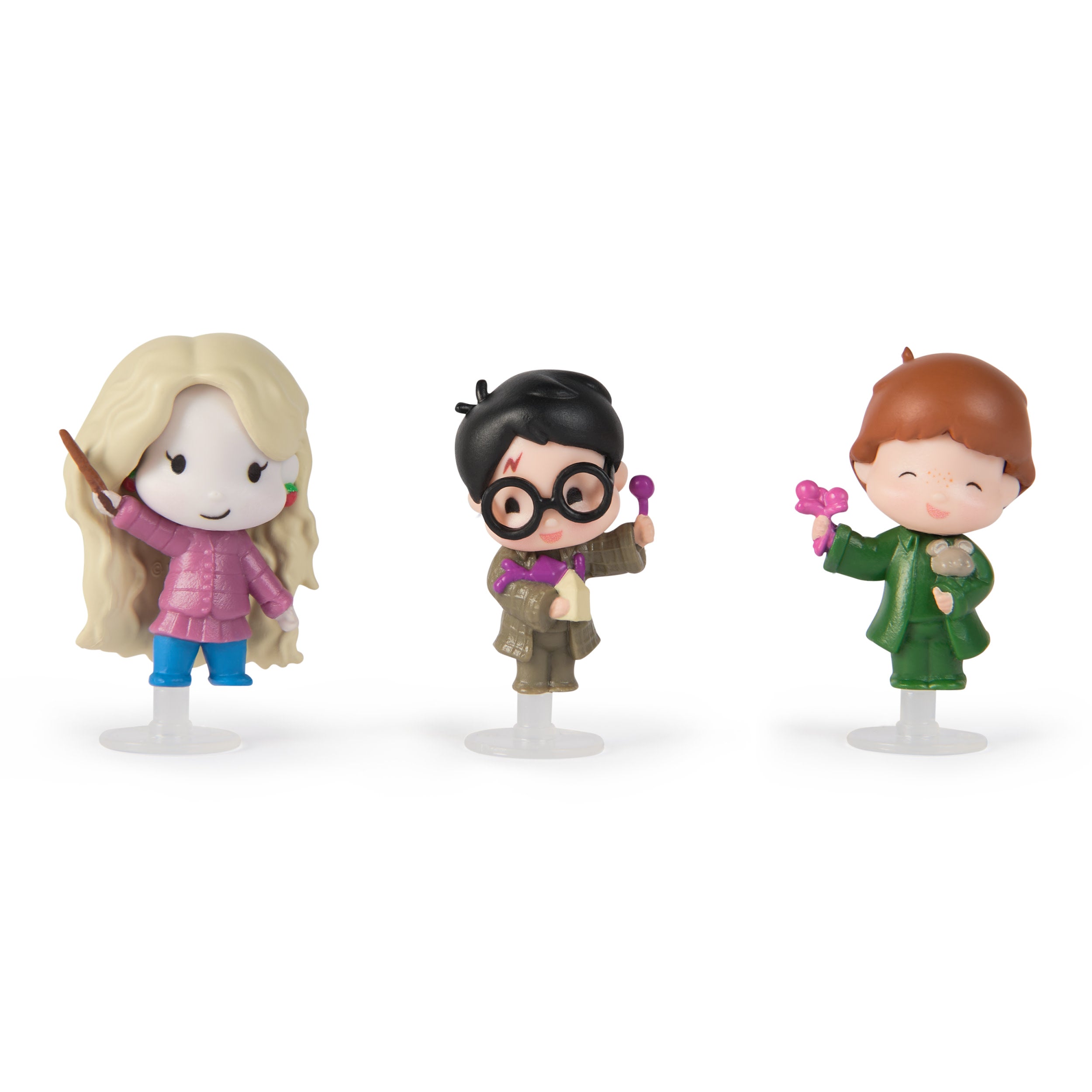 Harry Potter Micro Magical Moments Hogwarts Express Collectables Display Case with 3 Figures