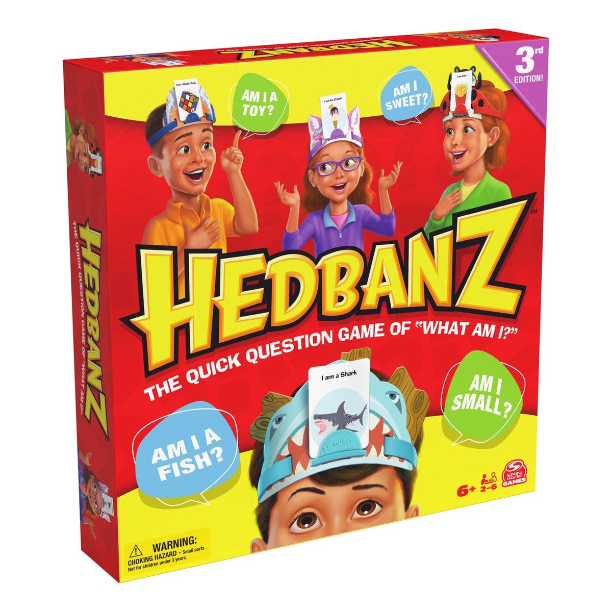 Spin Master Hedbanz 3rd Edition Family Guessing Game