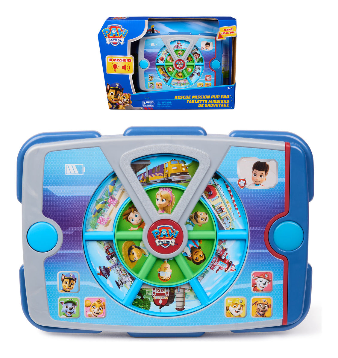 PAW Patrol Ryder Academy Rescue Mission Interactive Pup Pad