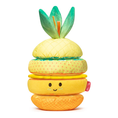 Melissa & Doug Pineapple Soft Stacker Sensory Baby Toy