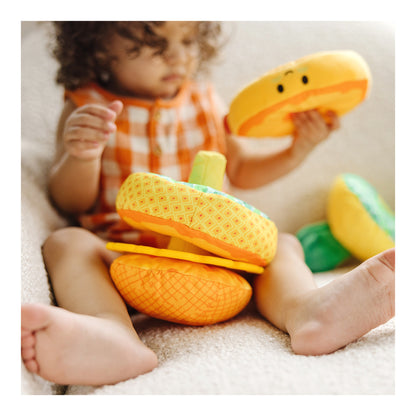 Melissa & Doug Pineapple Soft Stacker Sensory Baby Toy
