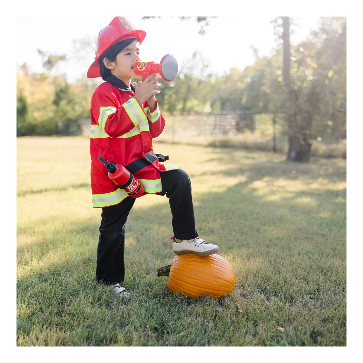 Melissa & Doug Fire Chief Role Play Costume Set