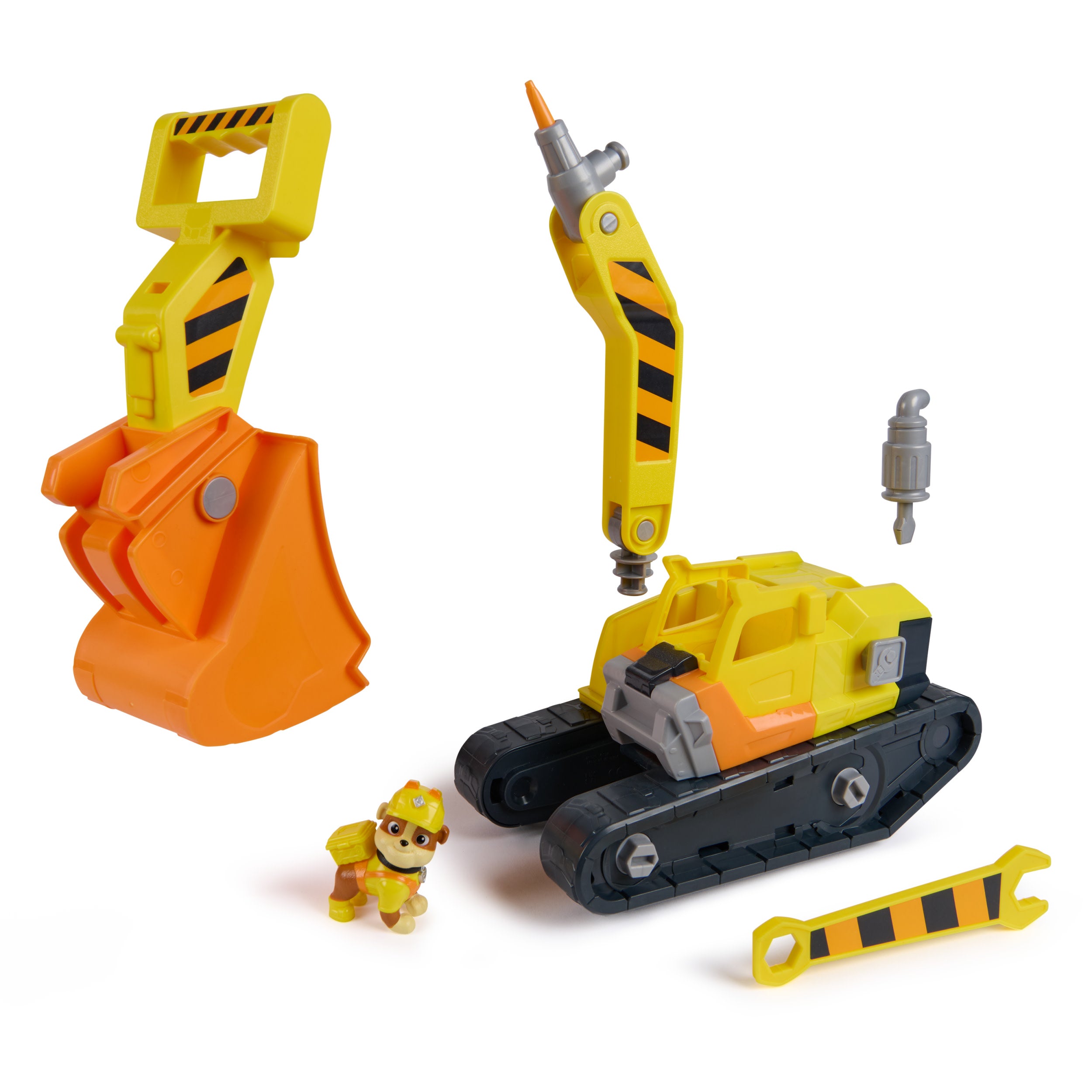 Rubble & Crew Rubble’s Ultimate Tool Bulldozer Vehicle with Figure